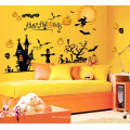 Autocollant de mur imperméable fait sur commande de stickers de décor de Halloween de décor pour promotionnel